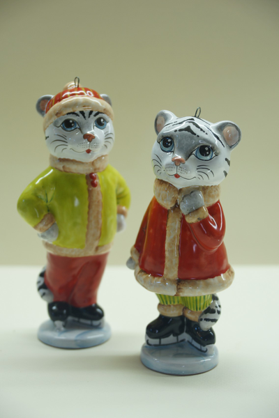 Тигруля на коньках