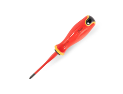 Отвертка диэлектрическая PZ/FL1x80 серия СЛИМ для работ под напряжением до 1000 В