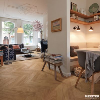 Паркетная доска Meister Дуб Гармония 8027 PS500R