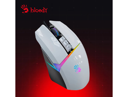 Мышь A4Tech Bloody W60 Max белый