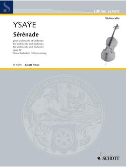 Ysaye: Serenade op. 22  Violoncello und Orchester