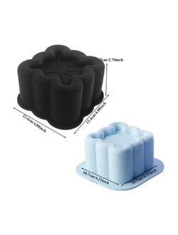 Силиконовая форма для муссовых десертов 17,5*16,5см, 4 ячейки купить в Калининграде