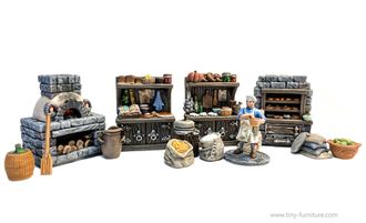 Medieval bakery v.3 (PAINTED)