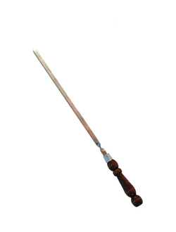 Шампур для шашлыка с деревянной ручкой
