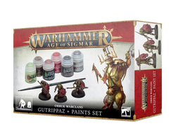Orruk Warclans Gutrippaz + Paints Set