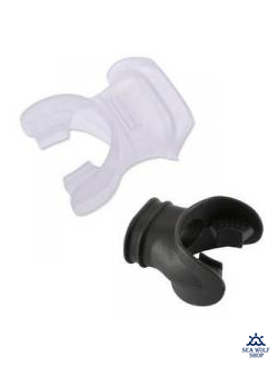 Загубник TUSA к трубке, прозрачный силикон