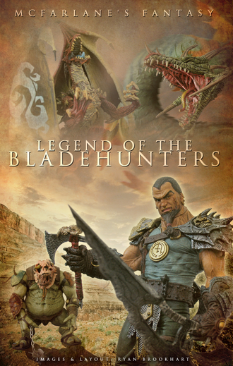 McFarlane's Fantasy Legend of the BladeHunters (2008) — Tyr Dragon Rider