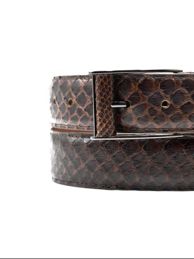 Ремень мужской 38 мм PY-kk-0005 из змеиной кожи