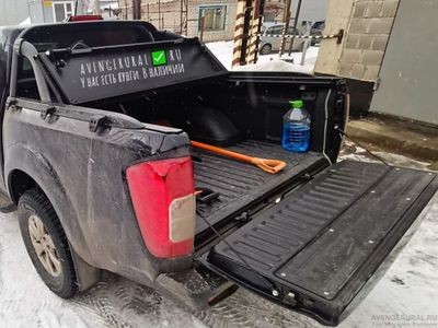 Жёсткая 4-секционная крышка кузова HAL Std для пикапа Dongfeng DF6 с установкой под штатную дугу