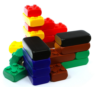 Конструктор детский «Веселые блоки»