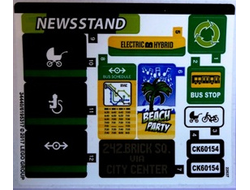 Sticker Sheet for Set 60154 - 34440/6195317, n/a (60154stk01)