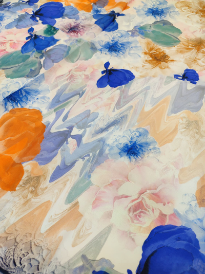 Павловопосадский платок 10079-13