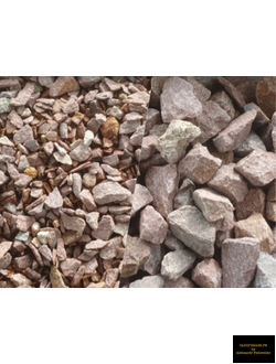 розовый гранит щебень