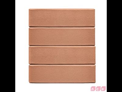 Облицовочный керамический кирпич ЛСР М150, 250х120х65 мм, светло-коричневый Гладкий