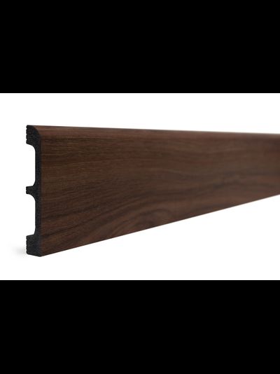 Напольный плинтус Decor-Dizayn 706-88SH, влагостойкий, ударопрочный, 2,4 метра