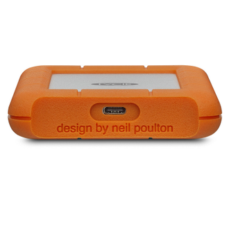 Портативный HDD LaCie Rugged Mini 2Tb 2.5, USB 3.1 Type-C, оранжевый, STFR2000800