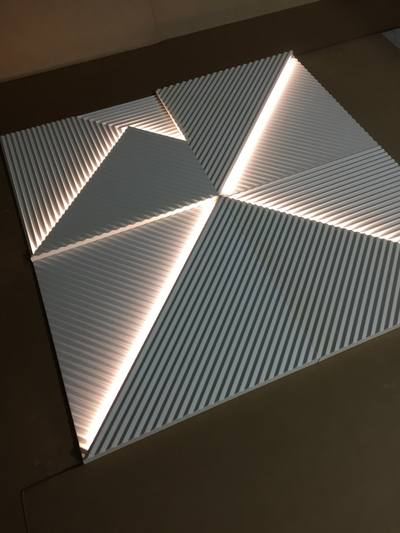 Световая 3D панель "Top-line (Light)" (живое фото панелей)