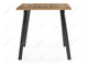 Стол Тринити Лофт 120 25 мм дуб вотан / черный матовый