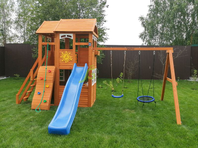 Детская площадка для дачи IgraGrad Клубный домик 2 Luxe купить в Воронеже