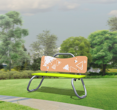 Скамейка со спинкой (фанера) Romana 057.58.00