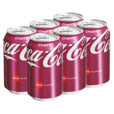 Газированный напиток Coca Cola Cherry с вишней