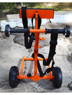 ТЕЛЕЖКА ДЛЯ ЛОДОЧНОГО МОТОРА "МИЧМАН - 2.2"