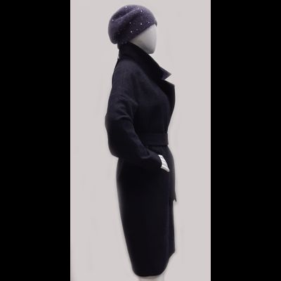 Темно - серое женское пальто Арти Мода Пенза 135