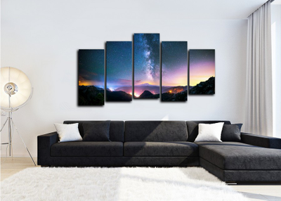 Модульная картина "Млечный путь"