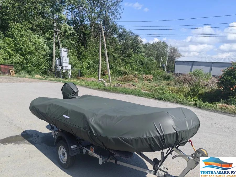 Тент на лодку пвх Хонда 395 