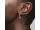 Серьги сердца со змеиным орнаментом Pandora Артикул: 292236C00