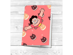 Обложка "Вселенная Стивена, Steven Universe" на паспорт №8