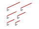 !АНАЛОГ! Special Elements for Structures Set /  Hoses Red,  (SPEC3)