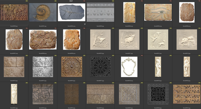 Барельеф, лепнина