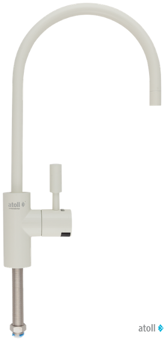 Кран рычажковый atoll A-8883-IY LED (слон.кость)