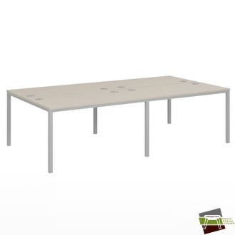 Стол-тандем письменный на металлокаркасе  VL-51/52