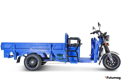 Электротрицикл Rutrike Габарит 1700 60V1200W синий