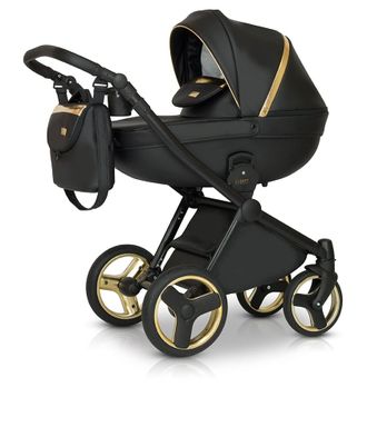 Коляска 3в1 Verdi Mirage Soft 03 Black Gold