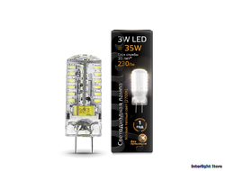 Gauss LED T15 3w 827/840 AC150-265v GY6.35