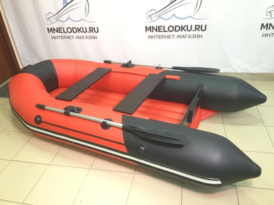 Моторная лодка Таймень NX 2800 НДНД красно черный - MNELODKU.RU