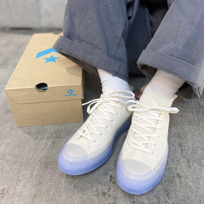 Фото в живую белые Кеды Converse All Star Cx Stretch Canvas 171305C