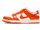 Nike SB Dunk Low White (белые с оранжевым)