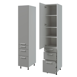 ЛЕ262 Пенал кухонный "Аляска" АПС-43. Размер: 400*2150*566