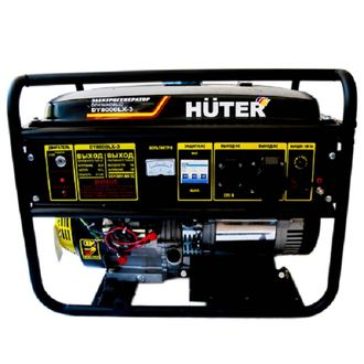 Бензиновый электрогенератор HUTER DY8000LX-3