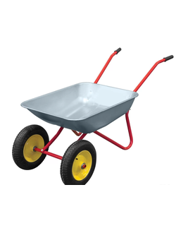 Тачка садовая двухколесная Варяг- ТС 65/2, 2- колесная, 65 литров