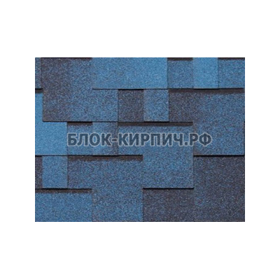 Гибкая черепица Tegola nordland альпин синий с отливом