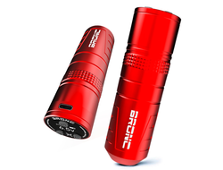 Беспроводная тату машинка BRONC SHORT-X Wireless Pen Red
