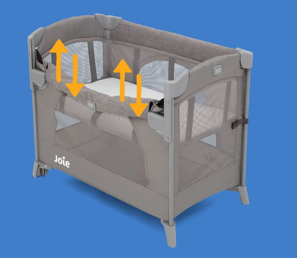 Joie kubbie™ sleep | Travel Cot for Newborns & Toddlers | For Sleep & Play