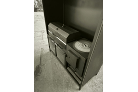 Мангальный комплекс с вытяжкой купольного типа