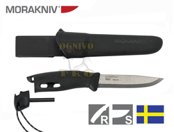 Нож с огнивом MORAKNIV Companion Spark Black