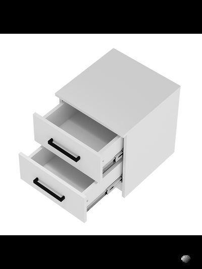 Фьюжн ТБ-12 Тумба прикроватная Белый